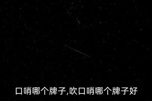 口哨哪个牌子,吹口哨哪个牌子好
