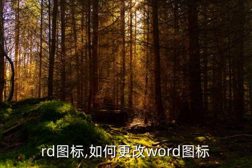 word图标,如何更改word图标?