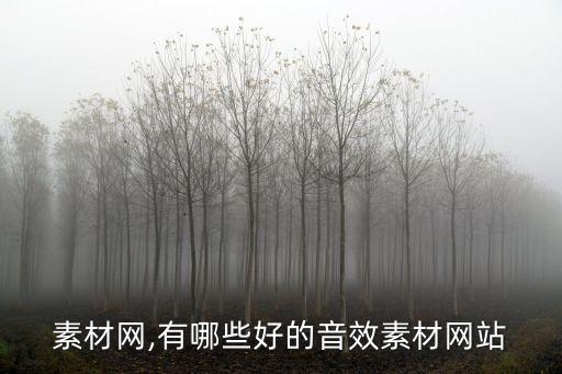 音效素材网,有哪些好的音效素材网站?