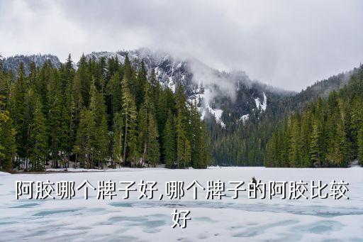 阿胶哪个牌子好,哪个牌子的阿胶比较好