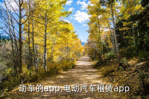 租电动车的app,电动汽车租赁app
