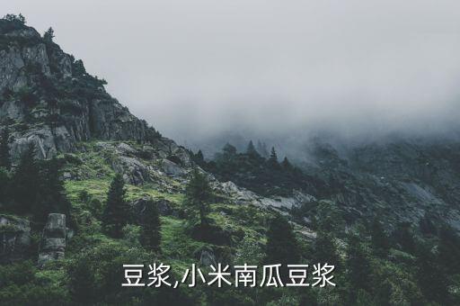 南瓜豆浆,小米南瓜豆浆