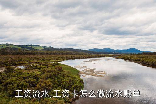 工资流水,工资卡怎么做流水账单