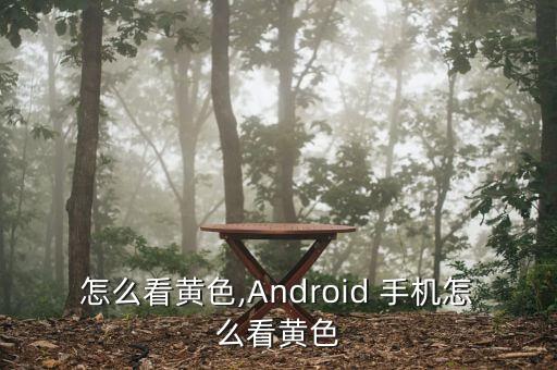 手机怎么看黄色,Android 手机怎么看黄色