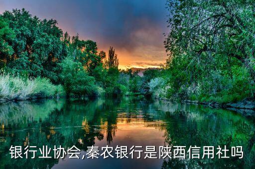 陕西银行业协会,秦农银行是陕西信用社吗?