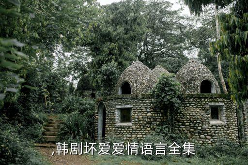 ,韩剧坏爱爱情语言全集