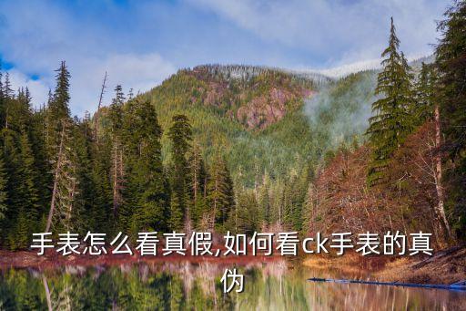ck手表怎么看真假,如何看ck手表的真伪