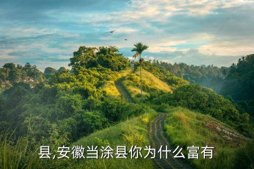县,安徽当涂县你为什么富有