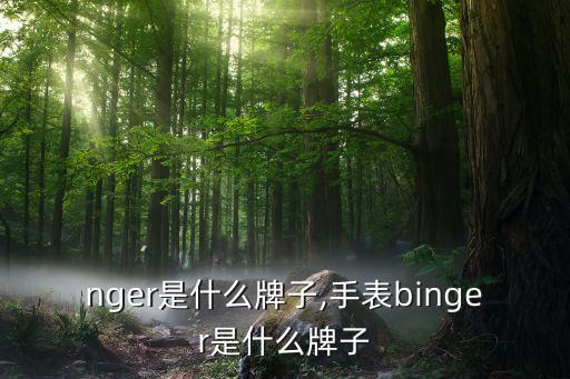 nger是什么牌子,手表binger是什么牌子