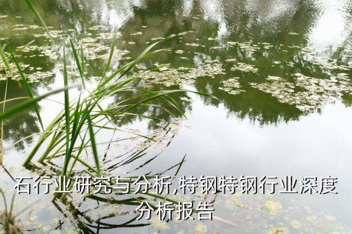 石行业研究与分析,特钢特钢行业深度分析报告
