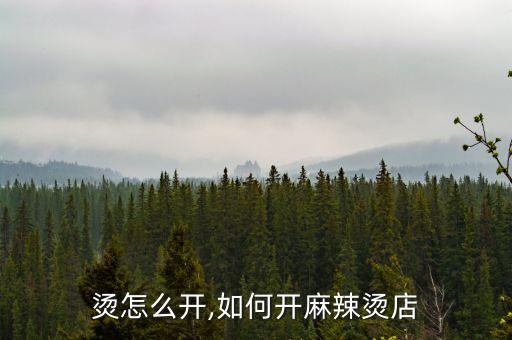 麻辣烫怎么开,如何开麻辣烫店