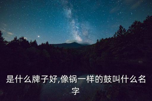 是什么牌子好,像锅一样的鼓叫什么名字