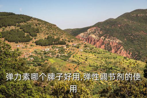 弹力素哪个牌子好用,弹性调节剂的使用