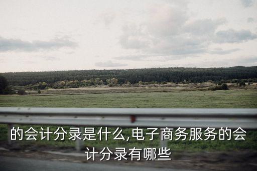 电商的会计分录是什么,电子商务服务的会计分录有哪些?