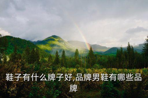 男士鞋子有什么牌子好,品牌男鞋有哪些品牌?