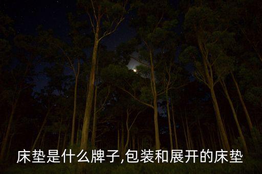 床垫是什么牌子,包装和展开的床垫