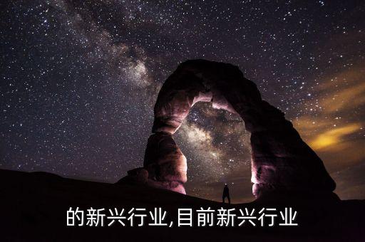 当前的新兴行业,目前新兴行业