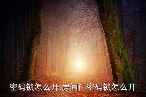 房门密码锁怎么开,房间门密码锁怎么开?