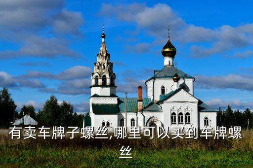 哪里有卖车牌子螺丝,哪里可以买到车牌螺丝?