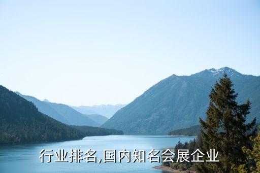 会展行业排名,国内知名会展企业