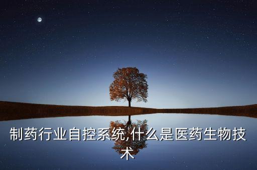 生物制药行业自控系统,什么是医药生物技术?