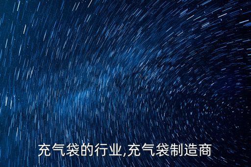 充气袋的行业,充气袋制造商