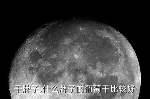 干牌子,什么牌子的葡萄干比较好