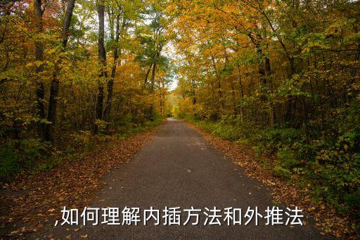 内插,如何理解内插方法和外推法?