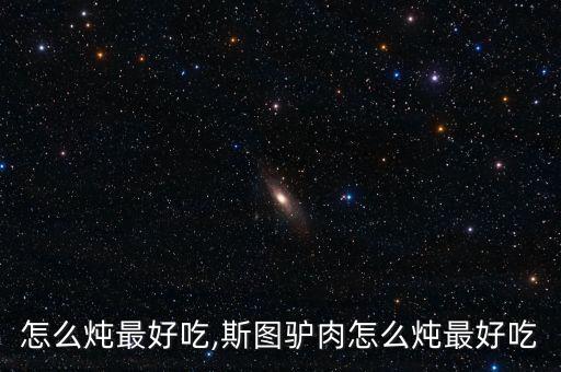 怎么炖最好吃,斯图驴肉怎么炖最好吃