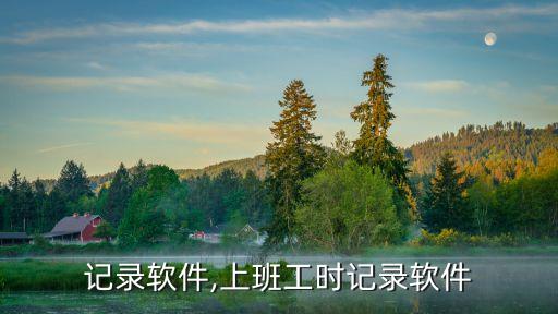 记录软件,上班工时记录软件