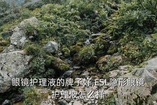 眼镜护理液的牌子好,ESL隐形眼镜护理液怎么样
