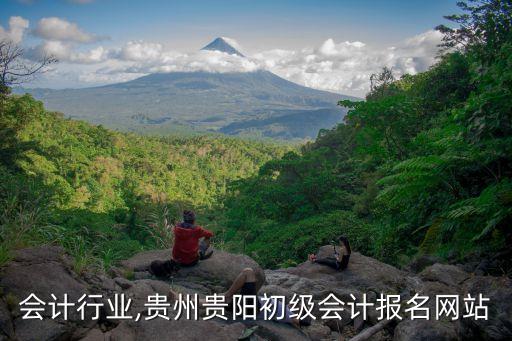 会计行业,贵州贵阳初级会计报名网站