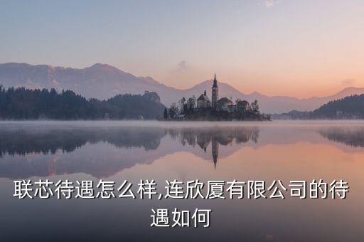 厦门联芯待遇怎么样,连欣厦有限公司的待遇如何