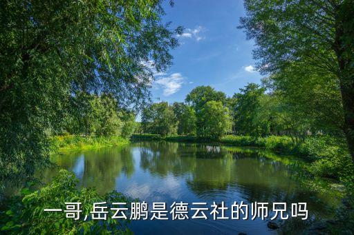 一哥,岳云鹏是德云社的师兄吗