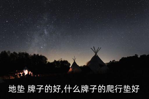 韩国地垫 牌子的好,什么牌子的爬行垫好?