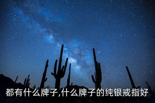 都有什么牌子,什么牌子的纯银戒指好