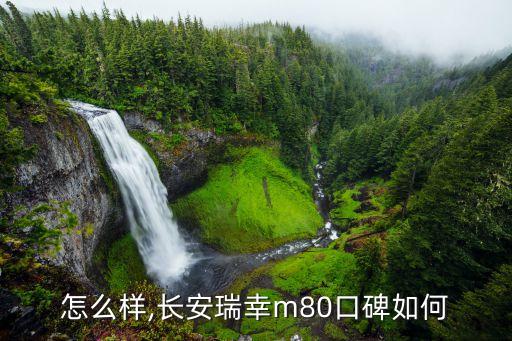 睿行怎么样,长安瑞幸m80口碑如何?