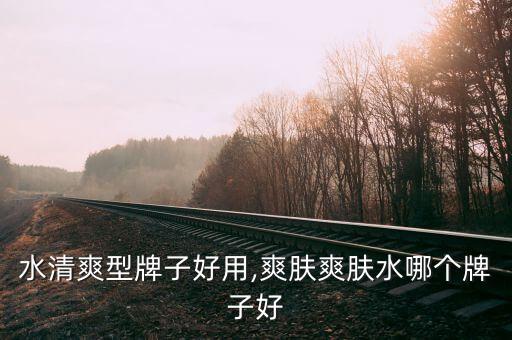 水清爽型牌子好用,爽肤爽肤水哪个牌子好