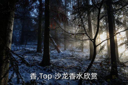沙龙香,Top 沙龙香水欣赏