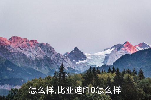 f0怎么样,比亚迪f10怎么样?