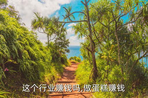 这个行业赚钱吗,做蛋糕赚钱