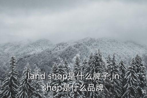 island shop是什么牌子,inshop是什么品牌?