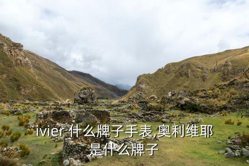 Olivier 什么牌子手表,奥利维耶是什么牌子?
