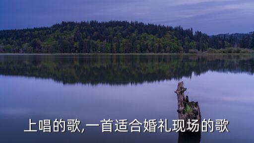 上唱的歌,一首适合婚礼现场的歌