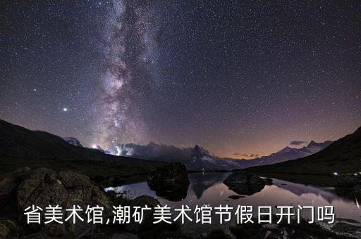 省美术馆,潮矿美术馆节假日开门吗
