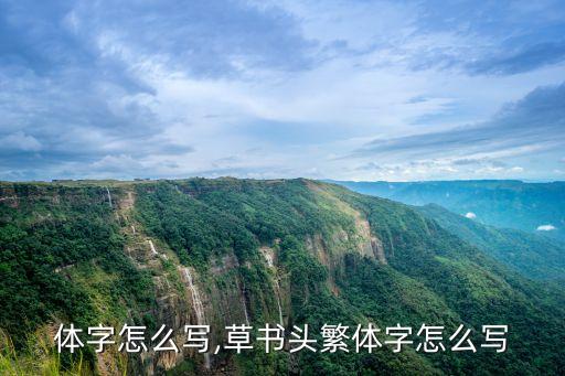 头繁体字怎么写,草书头繁体字怎么写
