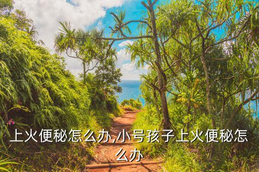 孩子上火便秘怎么办,小号孩子上火便秘怎么办