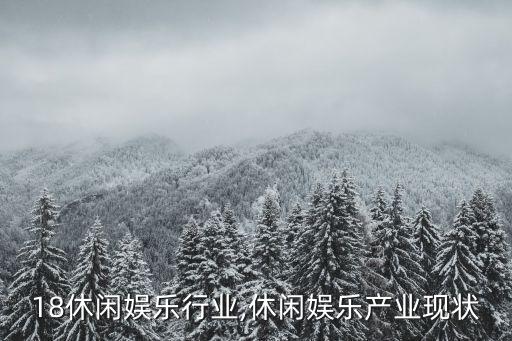 2018休闲娱乐行业,休闲娱乐产业现状