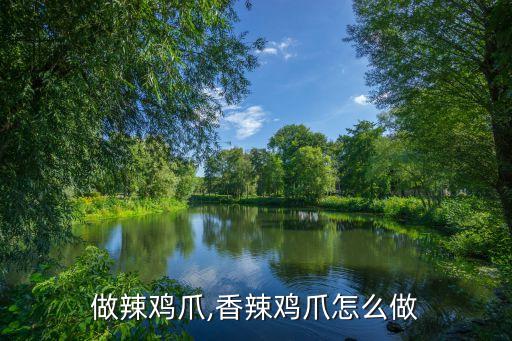做辣鸡爪,香辣鸡爪怎么做