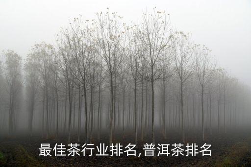 云南最佳茶行业排名,普洱茶排名